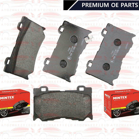 FOR NISSAN 370Z Z34 COUPE ROADSTER FRONT GENUINE MINTEX BRAKE PADS SET 2009-