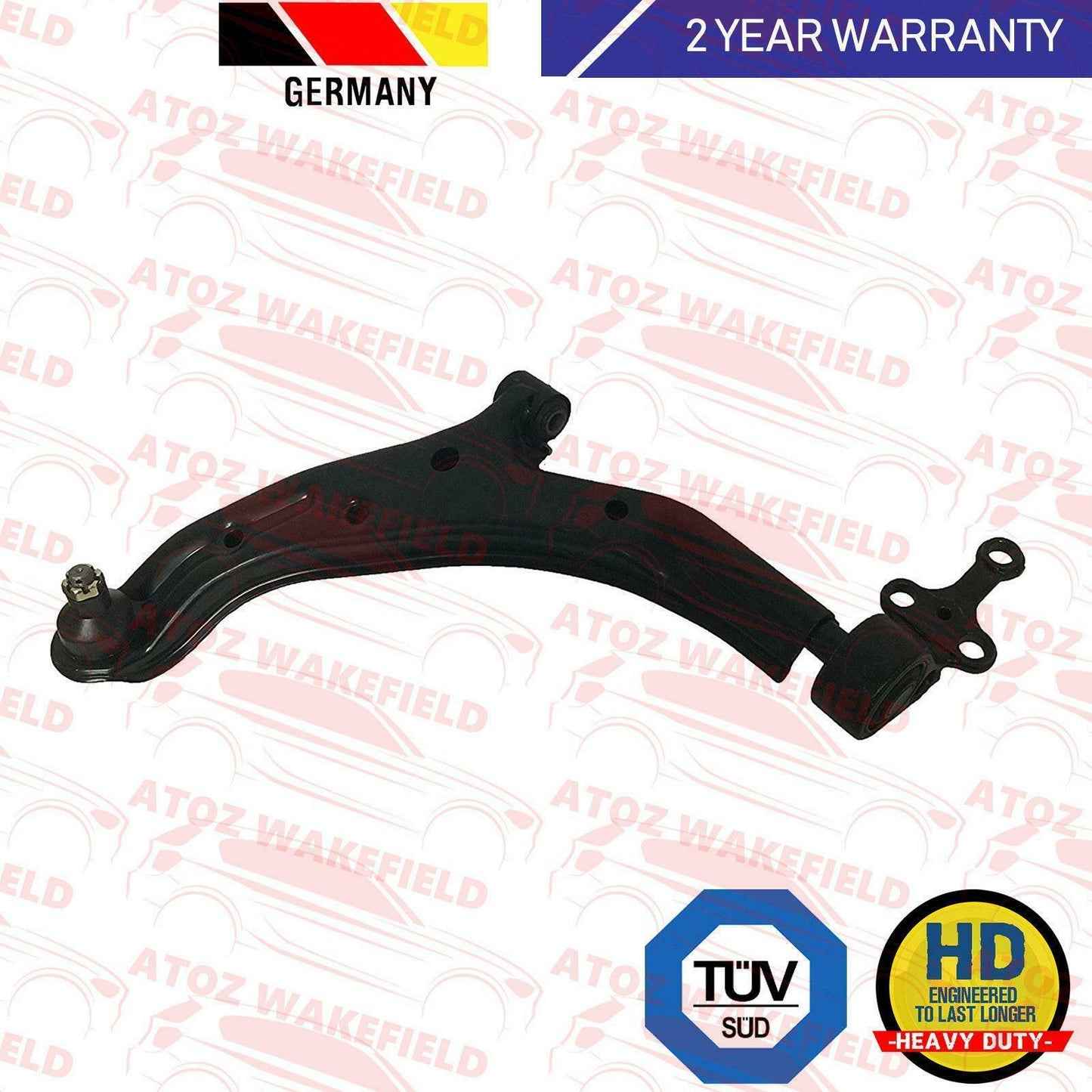 FOR NISSAN ALMERA FRONT AXLE LOWER LEFT SUSPENSION WISHBONE CONTROL ARM LH NEW