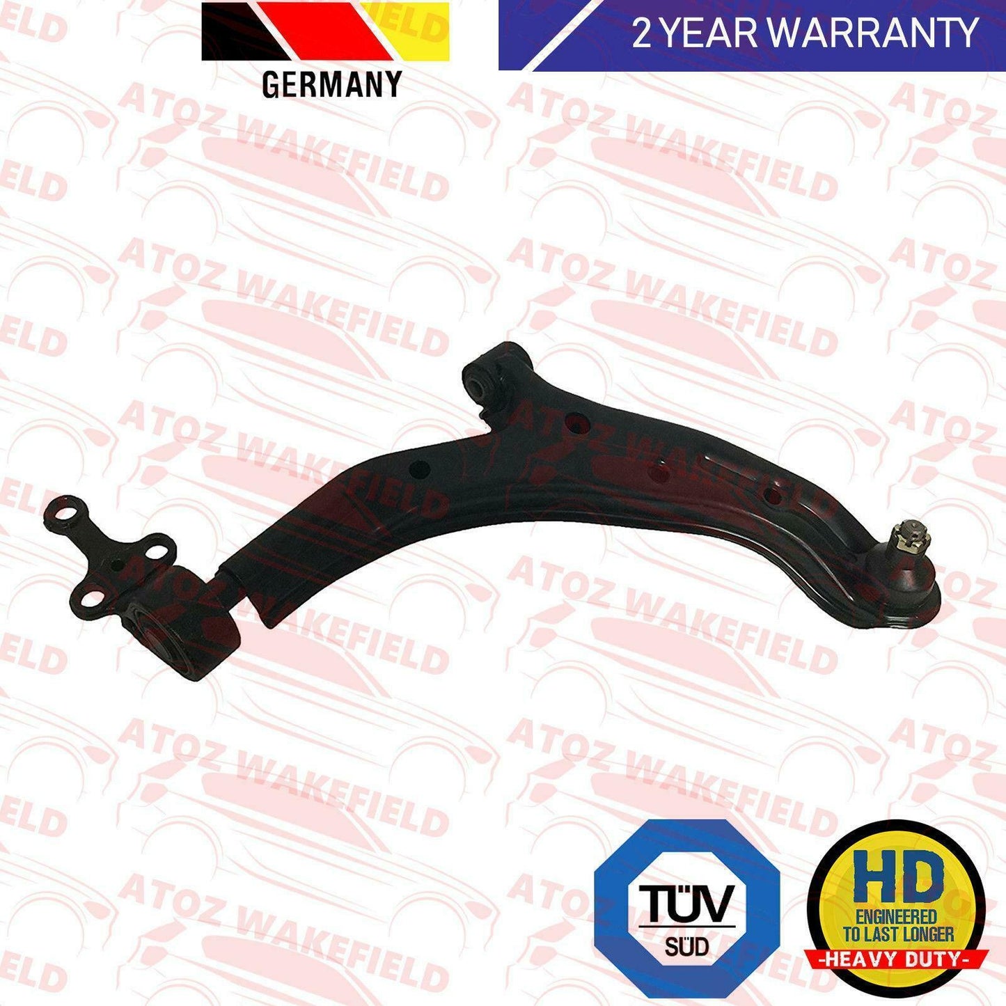 FOR NISSAN ALMERA FRONT AXLE LOWER RIGHT SUSPENSION WISHBONE CONTROL ARM RH NEW