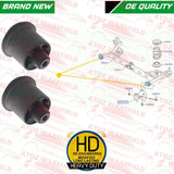 FOR NISSAN ALMERA MICRA CUBE NOTE TIIDA SENTRA REAR SUBFRAME TRAILING ARM BUSHES