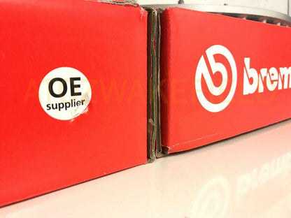 FOR NISSAN GTR R35 3.8 V6 FRONT GENUINE 2 PIECE FLOATING BREMBO BRAKE DISCS PAIR