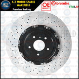 FOR NISSAN GTR R35 FRONT REAR ORIGNAL BREMBO FLOATING BRAKE DISCS 390mm 380mm