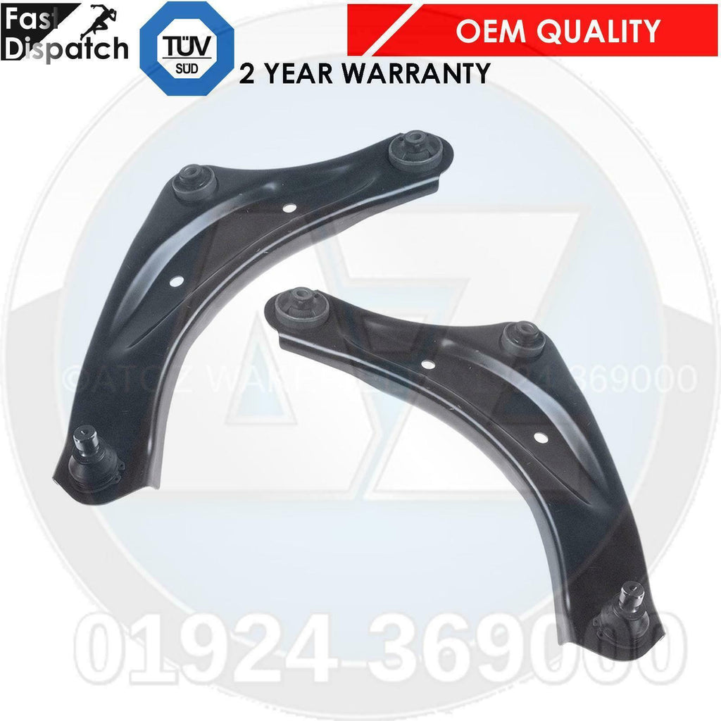 FOR NISSAN JUKE 2010- FRONT AXLE LEFT RIGHT SUSPENSION WISHBONE CONTROL ARMS F15
