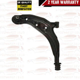 FOR NISSAN MICRA K11 FRONT SUSPENSION RIGHT LOWER WISHBONE ARM BALL JOINT BUSHES