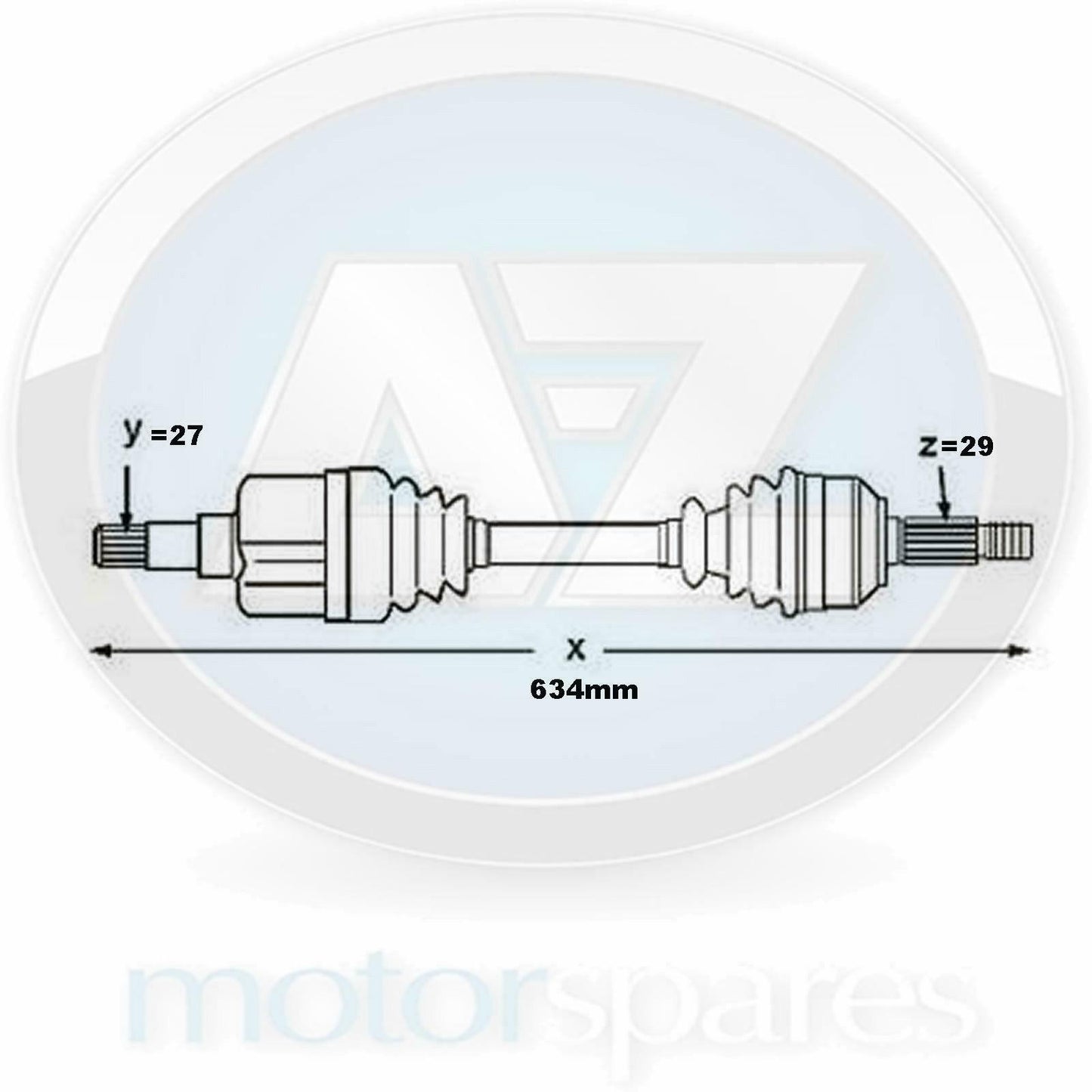FOR NISSAN NAVARA NP300 PATHFINDER MK3 MANUAL TRANSMISSION FRONT DRIVE SHAFT NEW