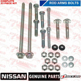FOR NISSAN X TRAIL T30 REAR UPPER LOWER SUSPENSION ARMS LINKS RODS + NUTS BOLTS