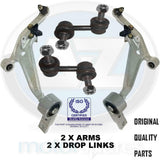 FOR NISSAN XTRAIL FRONT SUSPENSION LOWER WISHBONES ARMS ANTI ROLL BAR DROP LINKS