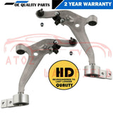 FOR NISSAN X-TRAIL LOWER SUSPENSION WISHBONES CONTROL ARMS BALL JOINTS BUSHES X2