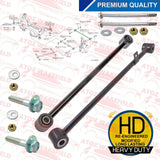 FOR NISSAN XTRAIL T30 REAR SUSPENSION TOP UPPER ARMS RODS LATERAL NUTS BOLTS KIT