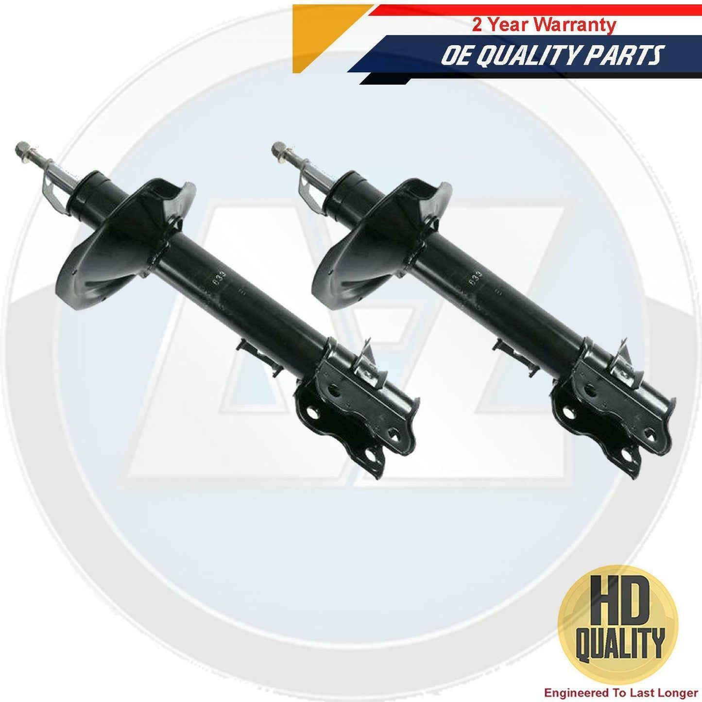 FOR NISSAN XTRAIL X-TRAIL T30 2.0 2.2 DCi REAR SHOCKERS SHOCK ABSORBERS PAIR HD