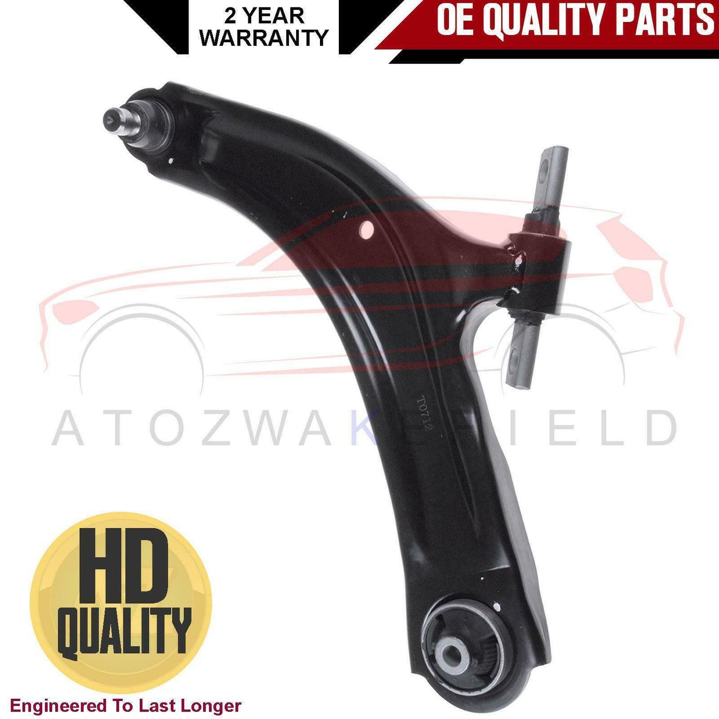 FOR NISSAN XTRAIL X-TRAIL T31 FRONT RIGHT SUSPENSION WISHBONE CONTROL ARM RH X1