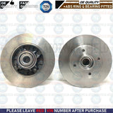 FOR PEUGEOT 308 & 308 SW REAR BRAKE DISCS PADS ABS SENSOR BEARINGS FITTED 249mm