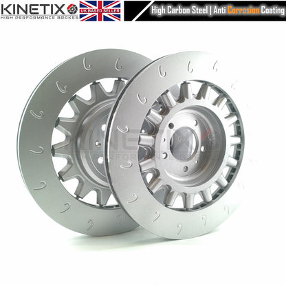 FOR PEUGEOT 308 GTI 1.6 GTi 15-21 J GROOVED FRONT LEFT & RIGHT BRAKE DISCS PADS 380mm X 32mm