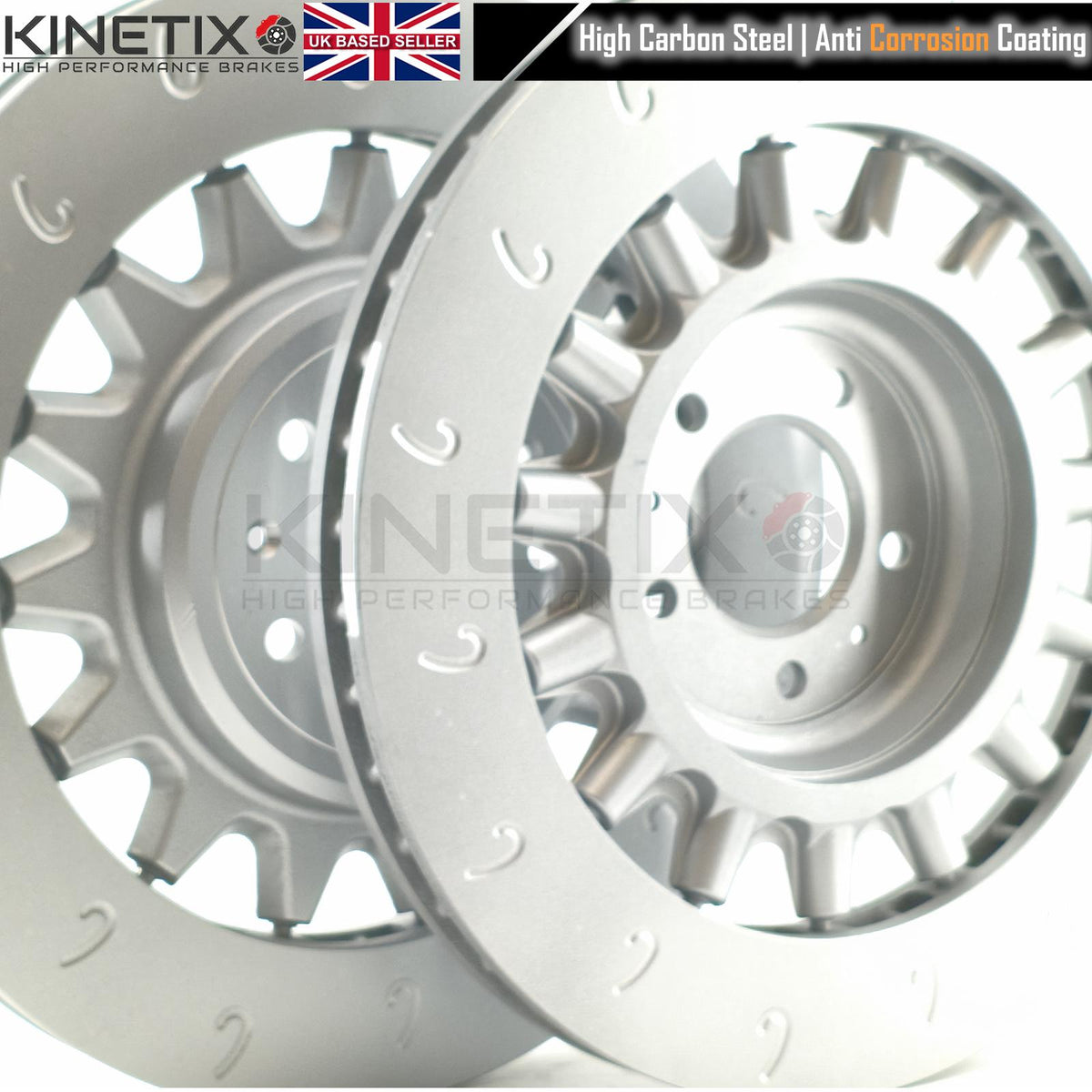 FOR PEUGEOT 308 GTI 2015-2021 FRONT REAR GROOVED BRAKE DISCS PADS 380mm 268mm
