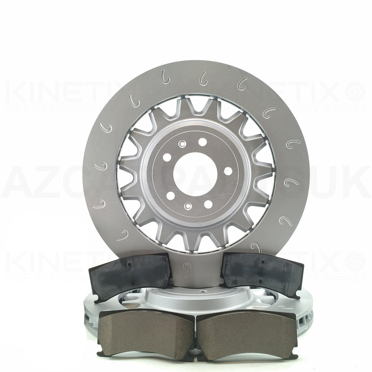 FOR PEUGEOT 308 GTI 1.6 GTI 15-21 FRONT J GROOVED BRAKE DISCS PADS 380mm X 32mm