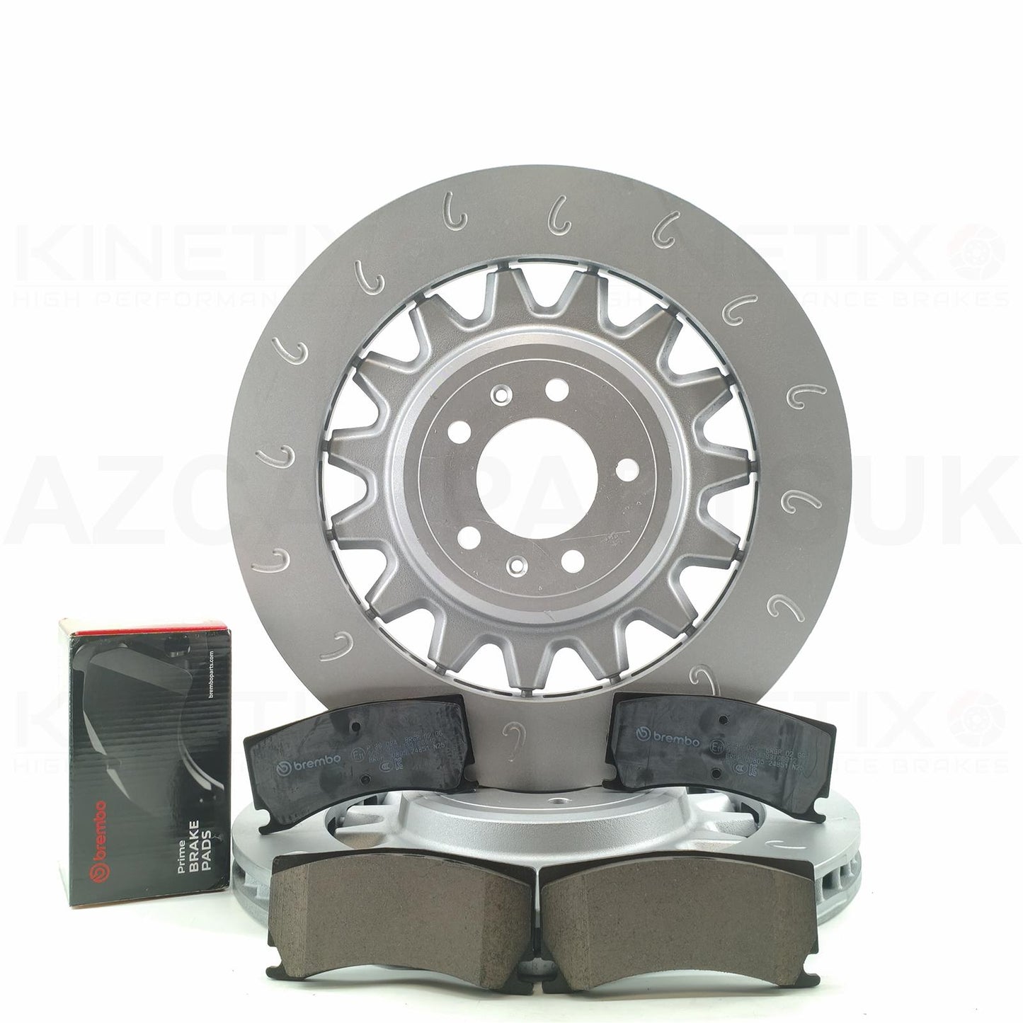 FOR PEUGEOT 308 GTI 1.6 GTi 15-21 J GROOVED FRONT LEFT & RIGHT BRAKE DISCS PADS 380mm X 32mm