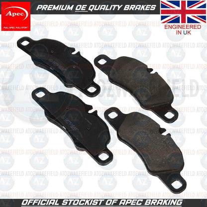 FOR PORSCHE 911 997 CARRERA CAYMAN BOXSTER 981 FRONT APEC BRAKE PADS SET