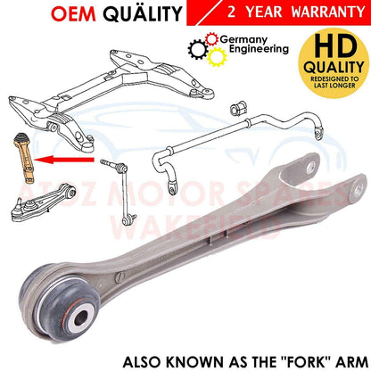 FOR PORSCHE 911 CARRERA 4S FRONT LOWER WISHBONE TRACK CONTROL TUNING FORK ARM