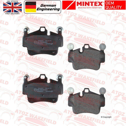 FOR PORSCHE BOXSTER CAYMAN 987 CARRERA 4 4S 911 997 FRONT MINTEX BRAKE PADS SET