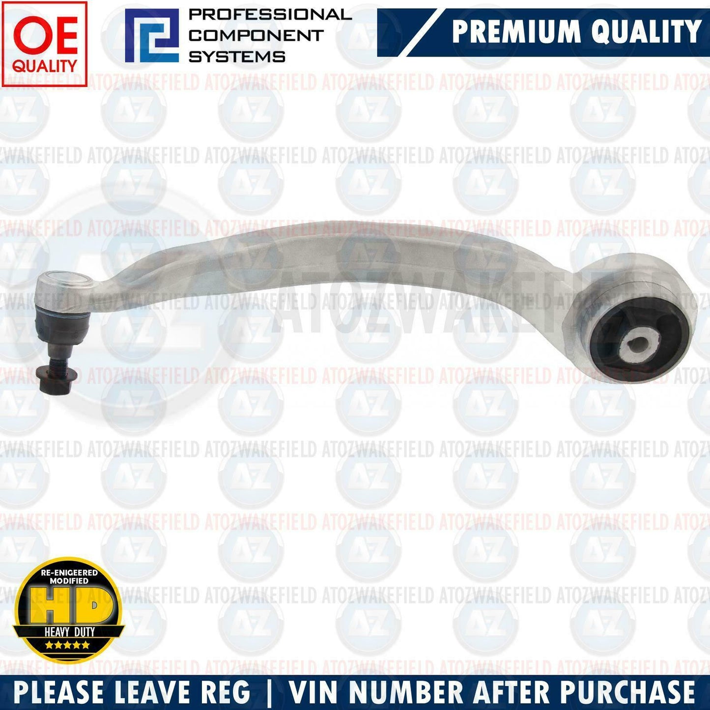 FOR PORSCHE MACAN 2014- FRONT LOWER REAR LEFT SUSPENSION WISHBONE CONTROL ARM LH
