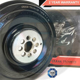 FOR AUDI A4 A5 A6 A7 A8 Q5 Q7 V6 3.0 TDI CRANKSHAFT PULLEY DAMPER DRIVE BELT KIT
