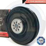 FOR AUDI A4 A5 A6 A7 A8 Q5 Q7 V6 3.0 TDI CRANKSHAFT PULLEY DAMPER DRIVE BELT KIT