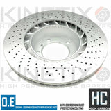 FOR PORSCHE 911 3.4 CARRERA 4 991 FRONT BRAKE DISCS TEXTAR PADS WEAR SENSORS