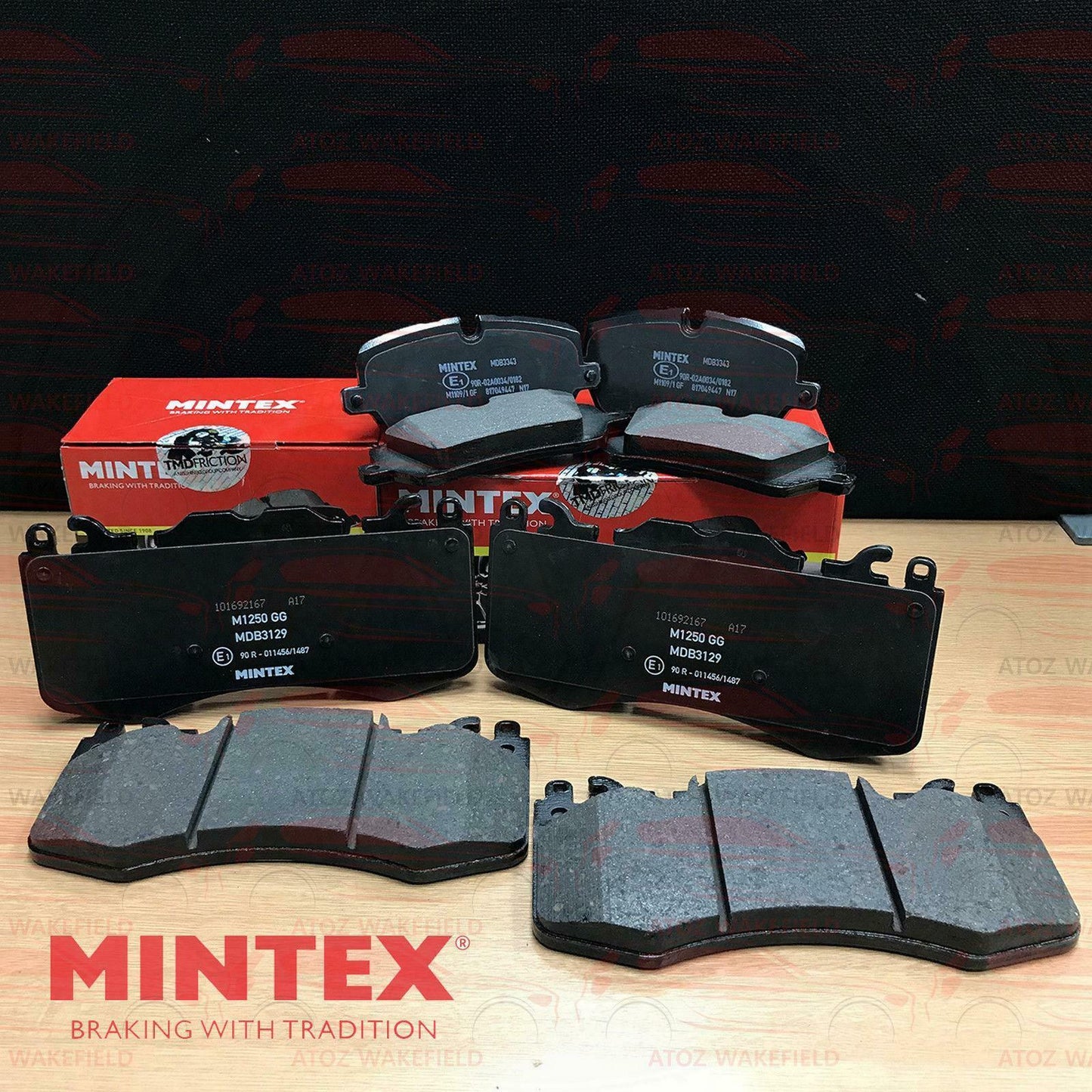 FOR RANGE ROVER 2013- FRONT REAR PREMIUM QUALITY MINTEX BRAKE PAD PADS SET FR RR