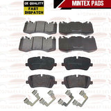 FOR RANGE ROVER 4.4 SDV8 TDV8 FRONT REAR CROSS DRILLED BRAKE DISCS MINTEX PADS