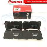 FIT RANGE ROVER SPORT 2.7 TDV6 FRONT GENUINE BREMBO BRAKE DISCS & PADS SENSOR