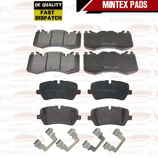 FOR RANGE ROVER SPORT 5.0 V8 SVR FRONT REAR MINTEX BRAKE PADS SET 2013-