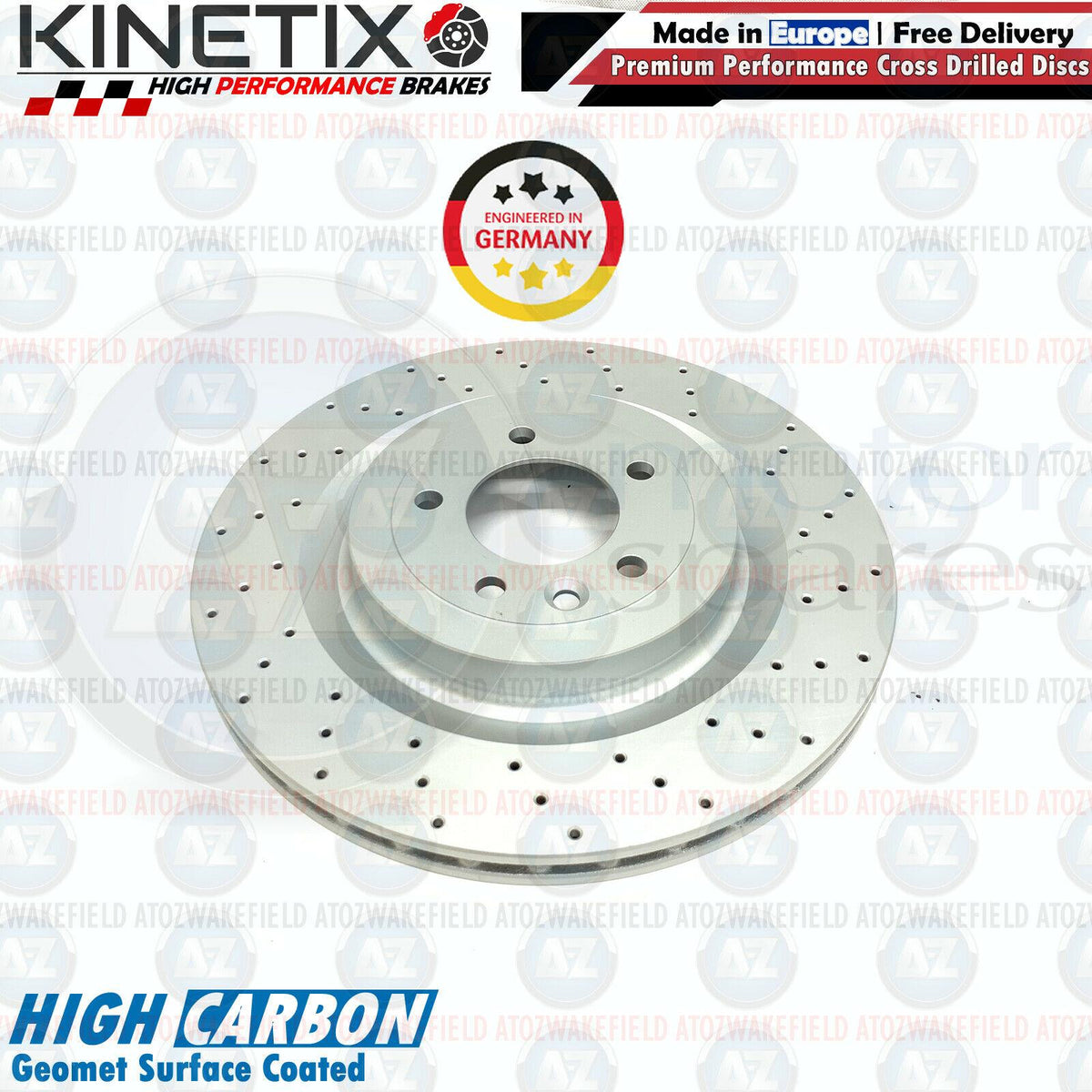 FOR RANGE ROVER 5.0 FRONT REAR DRILLED BRAKE DISCS BREMBO PADS SENSORS 380m 365m
