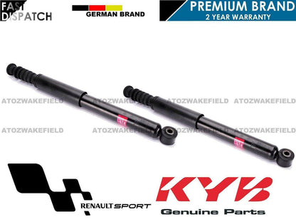 FOR RENAULT CLIO 197 200 CUP SPORT 2.0 16V REAR 2 x KYB SHOCK ABSORBERS SHOCKERS