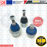 FOR RENAULT CLIO 197 200 MEGANE SPORT MK3 RS TOP BOTTOM HUB ARM BALL JOINT PIVOT