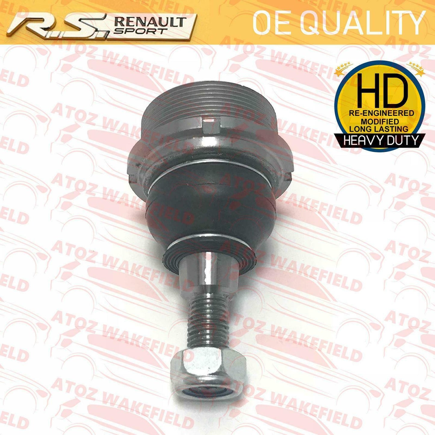 FOR RENAULT CLIO 197 200 MEGANE SPORT MK3 RS TOP BOTTOM HUB ARM BALL JOINT PIVOT