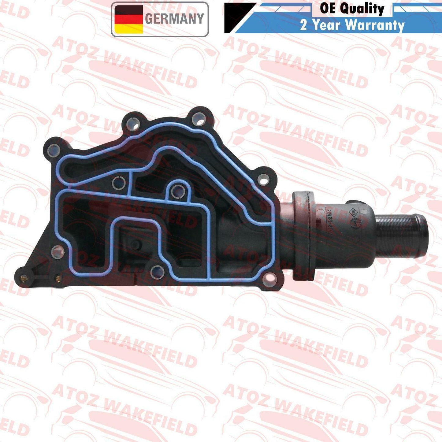 FOR RENAULT CLIO MEGANE SCENIC GRAND SCENIC 1.6 16v THERMOSTAT HOUSING & SEAL