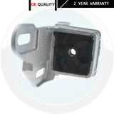FOR RENAULT CLIO MK2 1998-2006 REAR EXHAUST RUBBER MOUNTING BRACKET BACKBOX