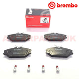FOR RENAULT CLIO SPORT 172 182 FRONT REAR BREMBO BRAKE DISCS PADS ABS RING KIT