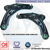 FOR RENAULT ESPACE VEL SATIS FRONT LOWER SUSPENSION WISHBONE CONTROL ARM ARMS X2