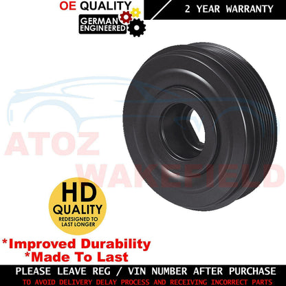 FOR RENAULT MASTER 2.3 DCI VAUXHALL OPEL MOVANO CDTI ENGINE CRANK SHAFT PULLEY