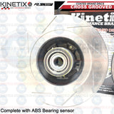 FOR RENAULT MEGANE MK3 SPORT RS 250 265 275 REAR GROOVED BRAKE DISCS BREMBO PADS