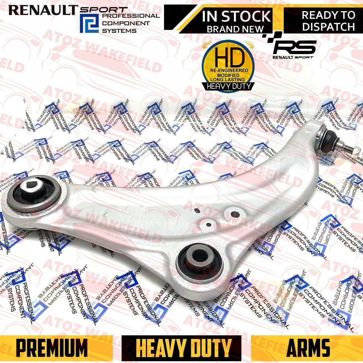 FOR RENAULT MEGANE RS SPORT 250 265 275 FRONT RIGHT SUSPENSION WISHBONE ARM LINK