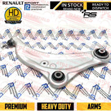 FOR MEGANE SPORT RS265 RS275 FRONT LOWER LEFT RIGHT SUSPENSION WISHBONE ARMS X2