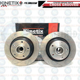 FOR RENAULT MEGANE SPORT RS RS250 RS265 RS275 TROPHY REAR GROOVED BRAKE DISCS