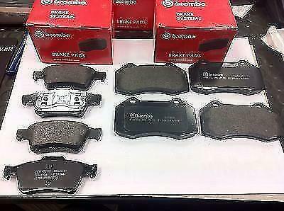 FOR RENAULT MEGANE SPORT RS 225 FRONT REAR GENUINE OEM BREMBO BRAKE PADS SET