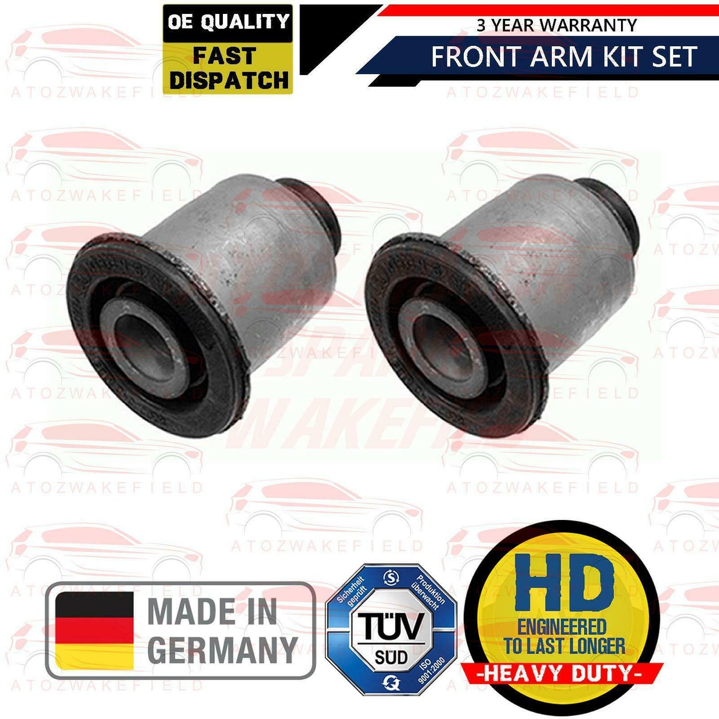 FOR RENAULT MEGANE SPORT RS 225 R26 R26R CUP TROPHY ARM BALL JOINTS BUSHES KIT
