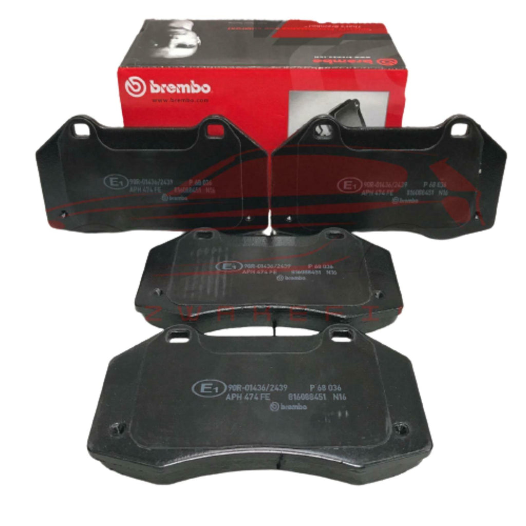 FOR RENAULT CLIO MK3 197 2.0 SPORT MEGANE 225 FRONT GENUINE BREMBO BRAKE PADS