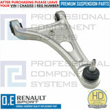 FOR RENAULT TWINGO RS WIND FRONT LOWER RIGHT SUSPENSION WISHBONE CONTROL ARM RH