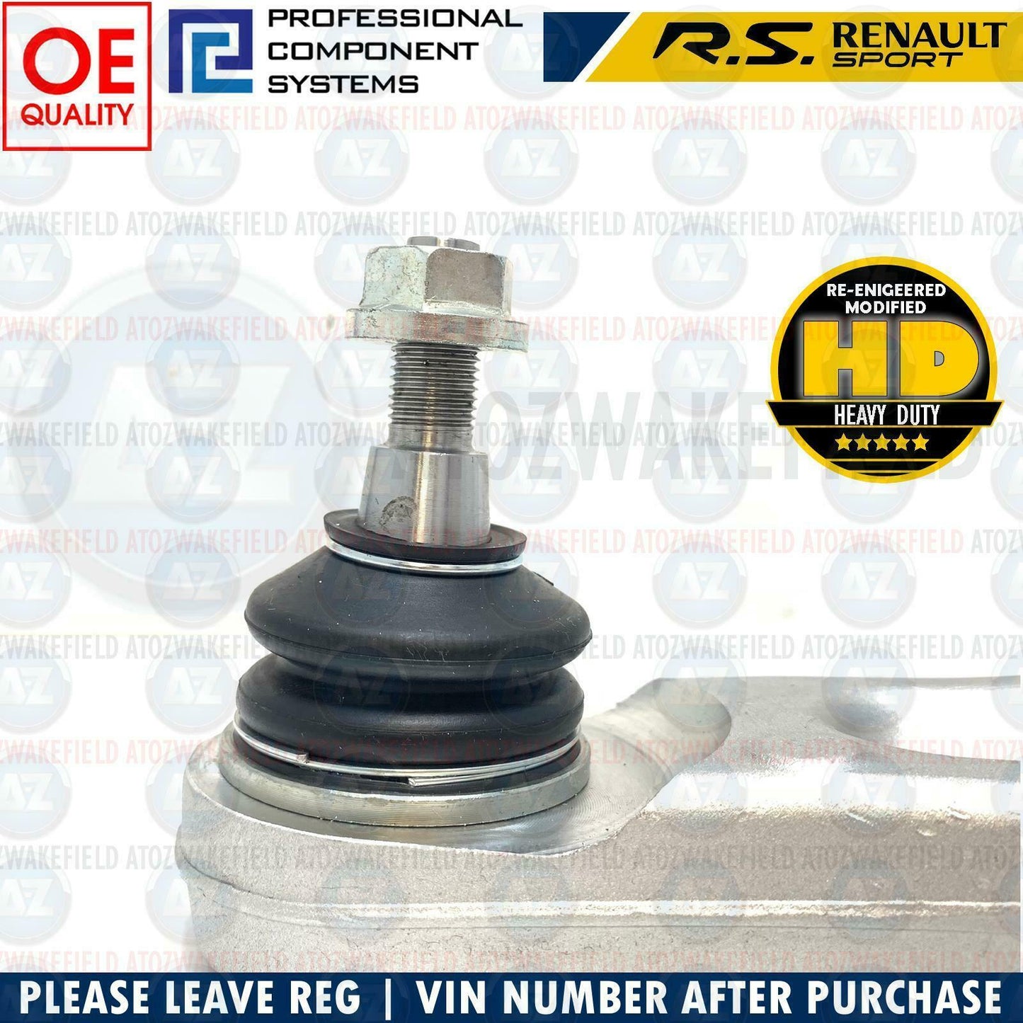 FOR RENAULT TWINGO RS WIND FRONT LOWER RIGHT SUSPENSION WISHBONE CONTROL ARM RH
