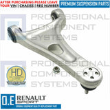FOR RENAULT TWINGO RS WIND FRONT SUSPENSION WISHBONE ARMS STABILISER DROP LINKS